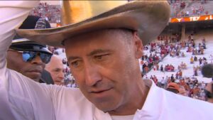 Steve Sarkisian Leads Texas Longhorns to Statement Win Over Oklahoma
