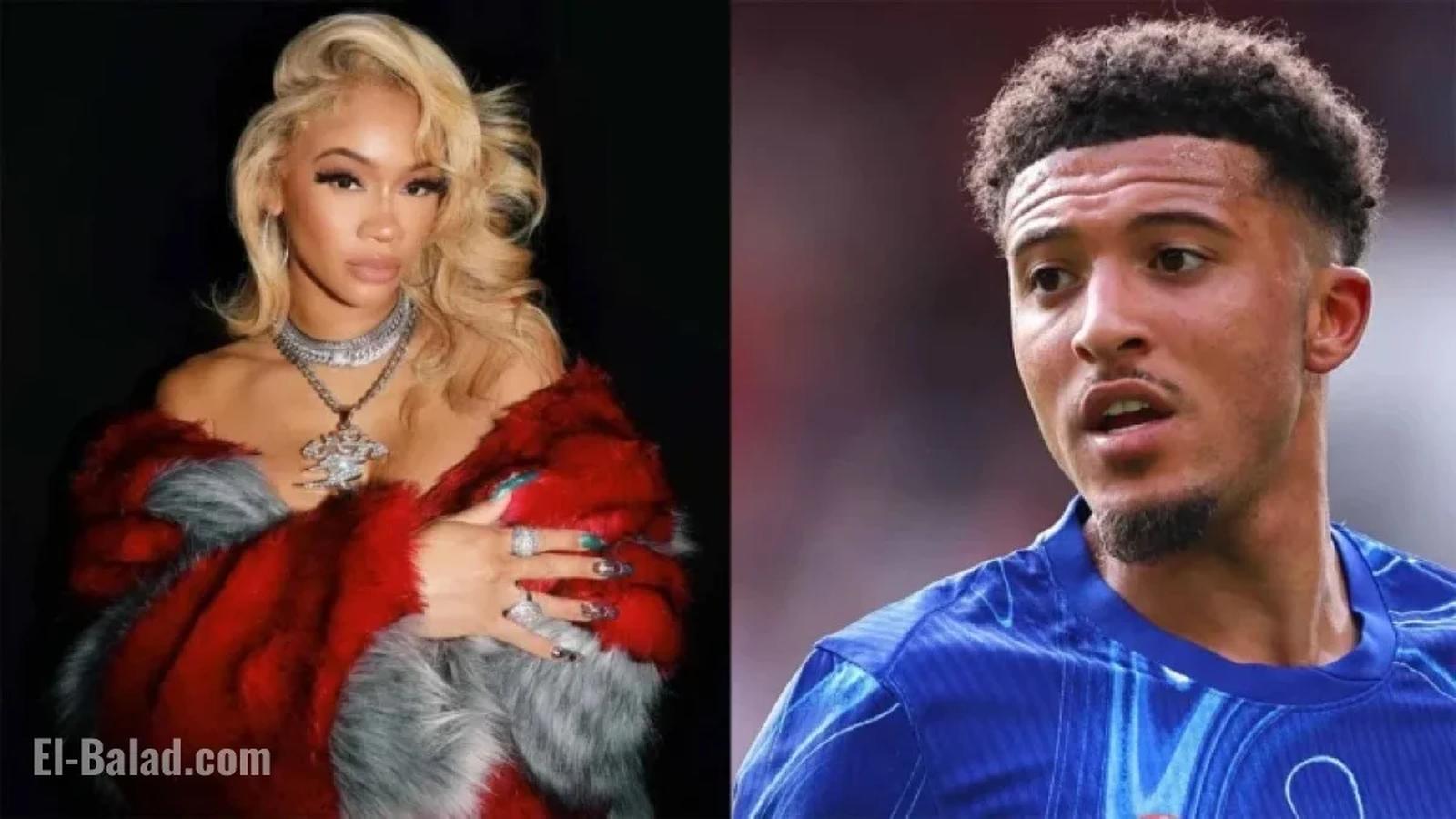 Jadon Sancho, the English footballer, is at the center of a heated social media debate following allegations of financial exploitation and personal ties with rapper Saweetie. The controversy, sparked by Saweetie’s former manager, has provoked widespread public reaction and raised questions about Sancho’s off-field focus.
