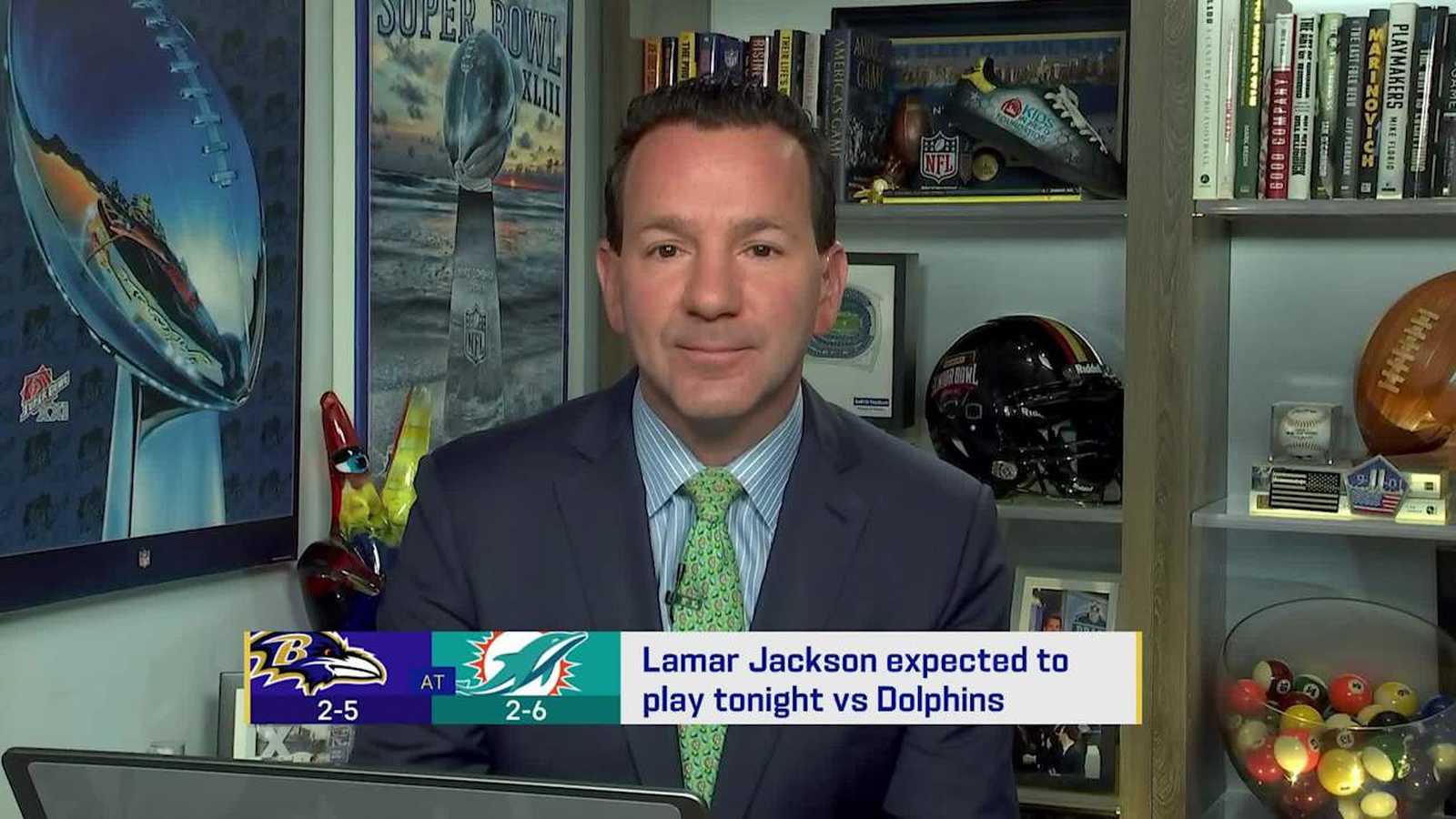 Baltimore Ravens quarterback Lamar Jackson is expected to make his much-anticipated return tonight against the Miami Dolphins, aiming to reignite his team's playoff hopes after a tough start to the season.
