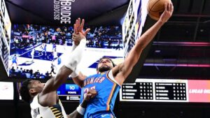 Ajay Mitchell’s Emotional 26-Point Night Powers Thunder to Double-OT Victory