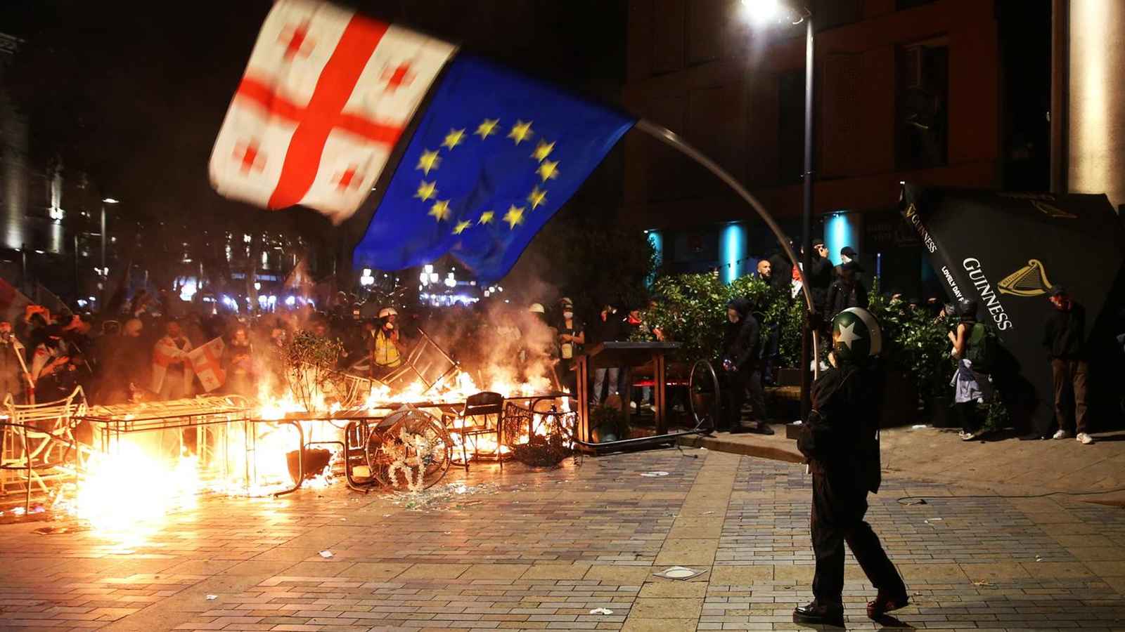 Protests in Georgia highlight growing unrest against the ruling party, Georgian Dream, amid accusations of authoritarianism and pro-Russian policies.