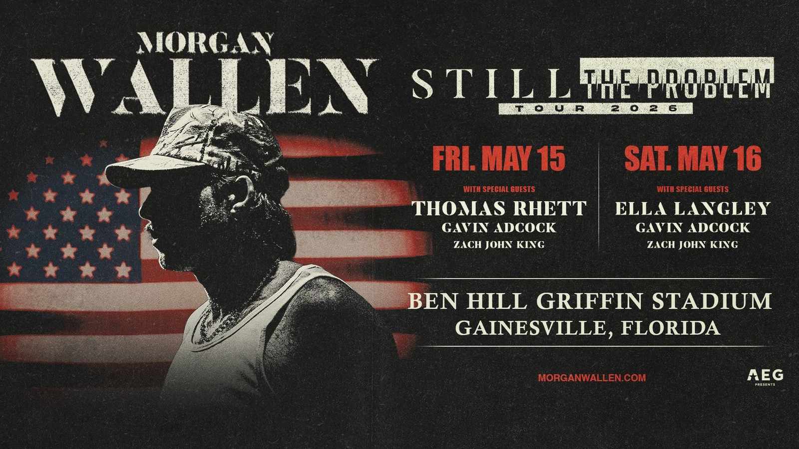 Morgan Wallen unveils his 2026 Still The Problem stadium tour, building on record-breaking album success and featuring major shows at college stadiums, a star-studded lineup, and a commitment to youth-focused philanthropy.