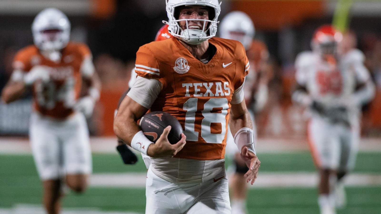 Texas faces adversity and fierce competition in Gainesville, as turnovers and strategic plays define a high-pressure SEC showdown with Florida.