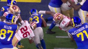 Alfred Collins’ Game-Changing Fumble Alters 49ers-Rams Clash