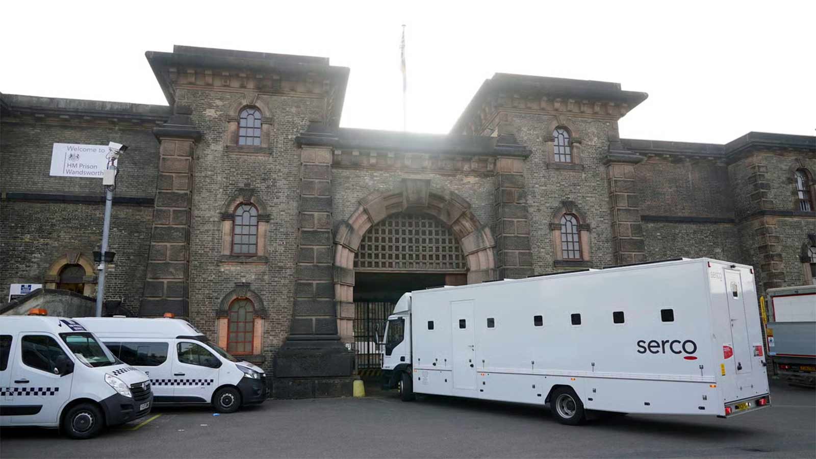 Wandsworth Prison in London
