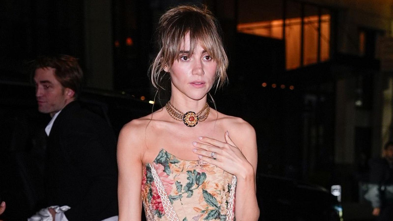 Suki Waterhouse made a bold statement at the 'Die My Love' premiere in New York City, challenging fall fashion norms with a vintage-inspired floral gown. Her look signals a fresh approach to seasonal style among celebrities.