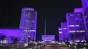 New York Landmarks Illuminate Purple to Champion Inclusion on International Disabilities Day