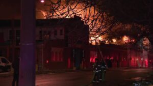 Massive Fire Engulfs Milwaukee U-Haul Facility