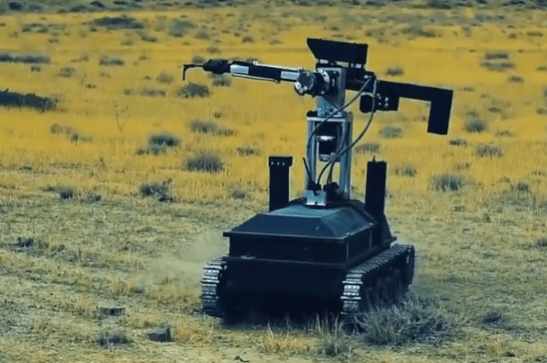 Հայկական ռոբոտը շփման գծում՝ զինվորի փոխարեն