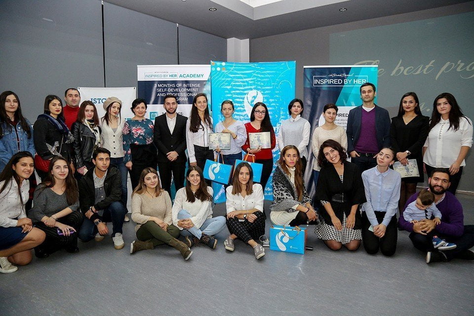 Ամփոփվել են Inspired By Her Academy նախագծի արդյունքները