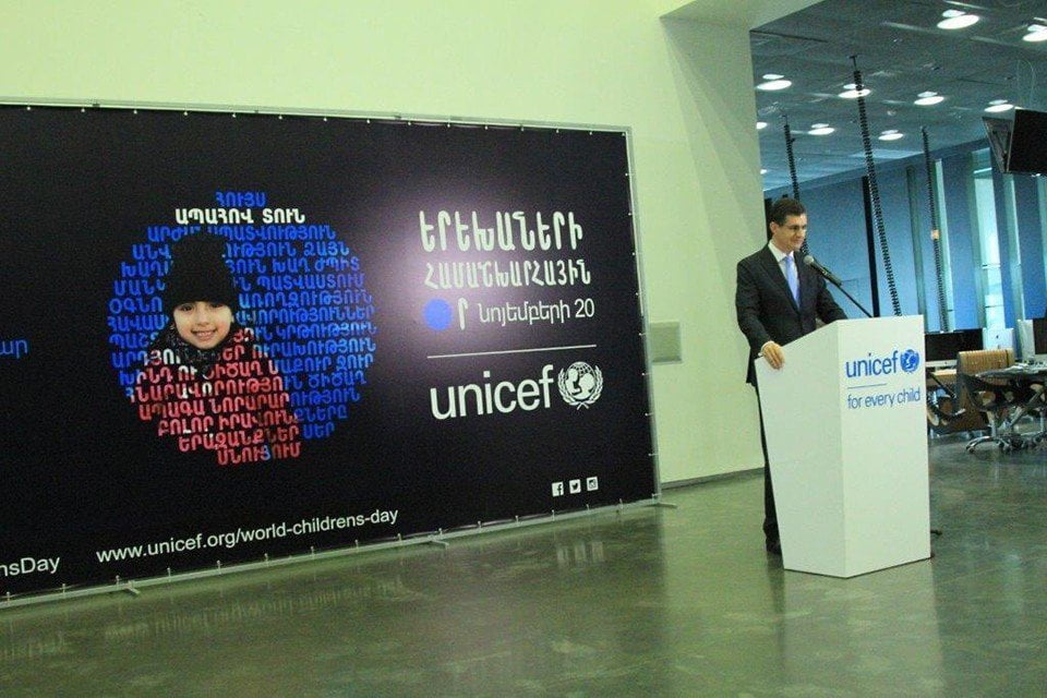 Ռալֆ Յիրիկյանը մասնակցել է Երեխաների համաշխարհային օրվան նվիրված հանդիպմանը
