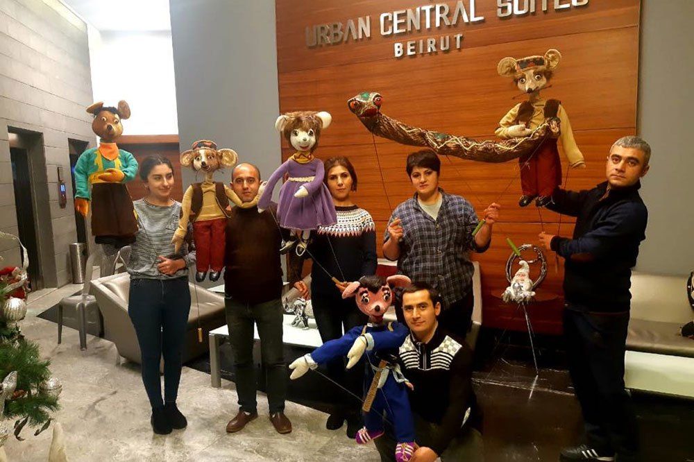 Շուշիի Մկրտիչ Խանդամիրյանի անվան պետական թատրոնը Լիբանանում է