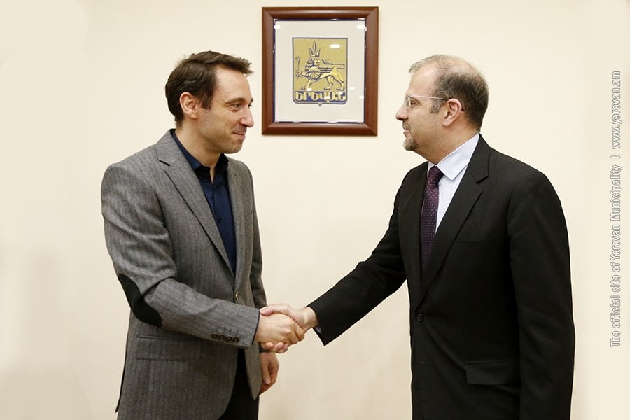 Հայկ Մարությանն ընդունել է Ռաֆիկ Մանսուրին