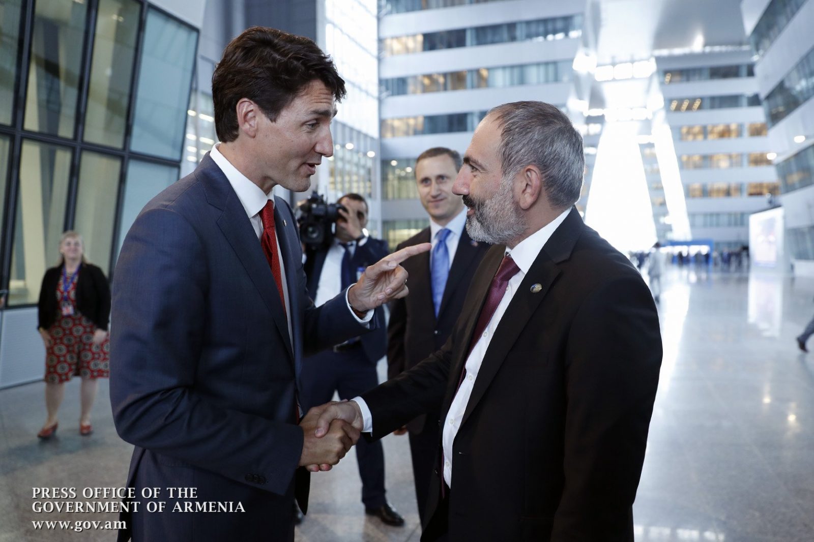 Կանադայի վարչապետը շնորհավորել է Նիկոլ Փաշինյանին