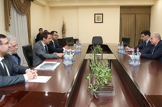 Հայկ Մարությանն ընդունել է ՌԴ դեսպան Սերգեյ Կոպիրկինին