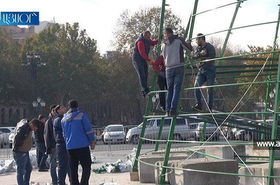 Հանրապետության հրապարակում նոր տոնածառ կտեղադրվի