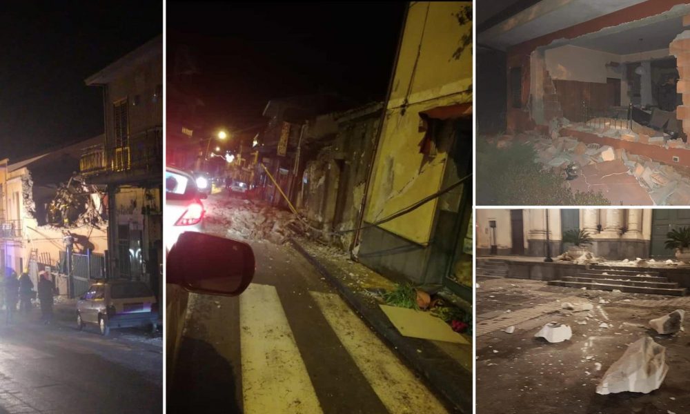 Սիցիլիայում գրանցված երկրաշարժի հետևանքով տուժածների թիվը հասել է 10-ի