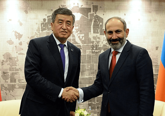 Նիկոլ Փաշինյանը շնորհավորական ուղերձ է ստացել Ղրղզստանի նախագահից