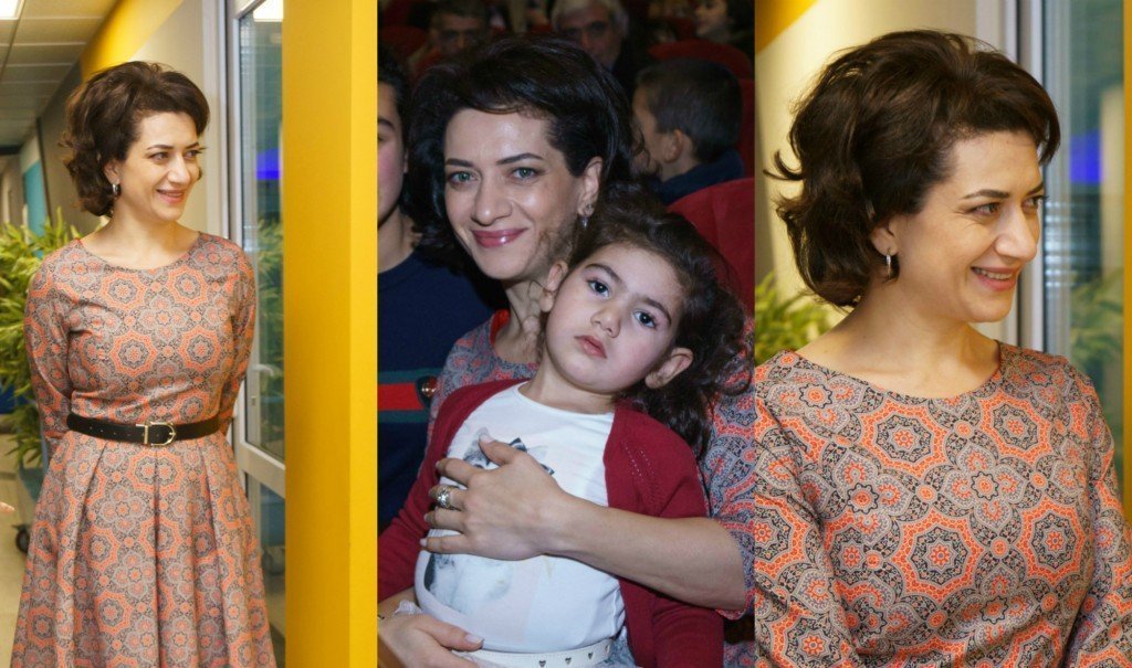 Աննա Հակոբյանը Սունդուկյանի անվան թատրոնում՝ տասնյակ երեխաների հետ