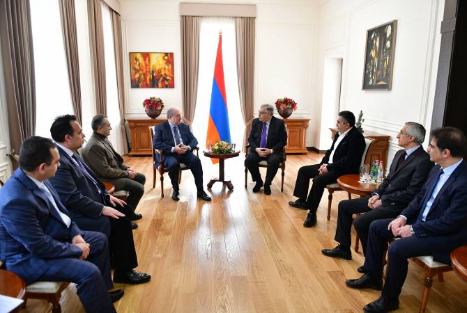 ՀՀ նախագան ընդունել է ՀՅԴ ներկայացուցիչներին