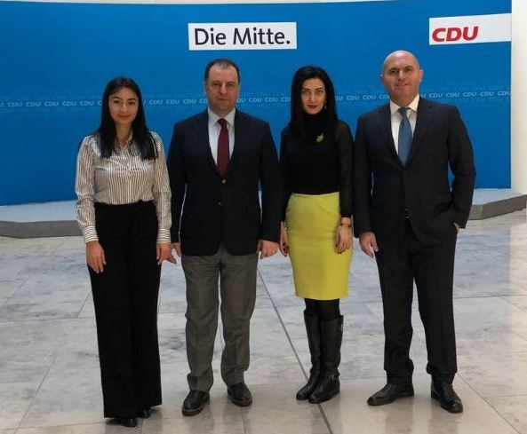 Վիգեն Սարգսյանը, Արփինե Հովհաննիսյանն ու Արմեն Աշոտյանը Գերմանիայում են