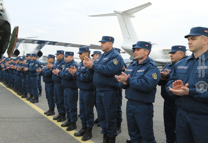 Հայաստանի ականազերծողների և բժիշկների խումբը մեկնել է Սիրիա