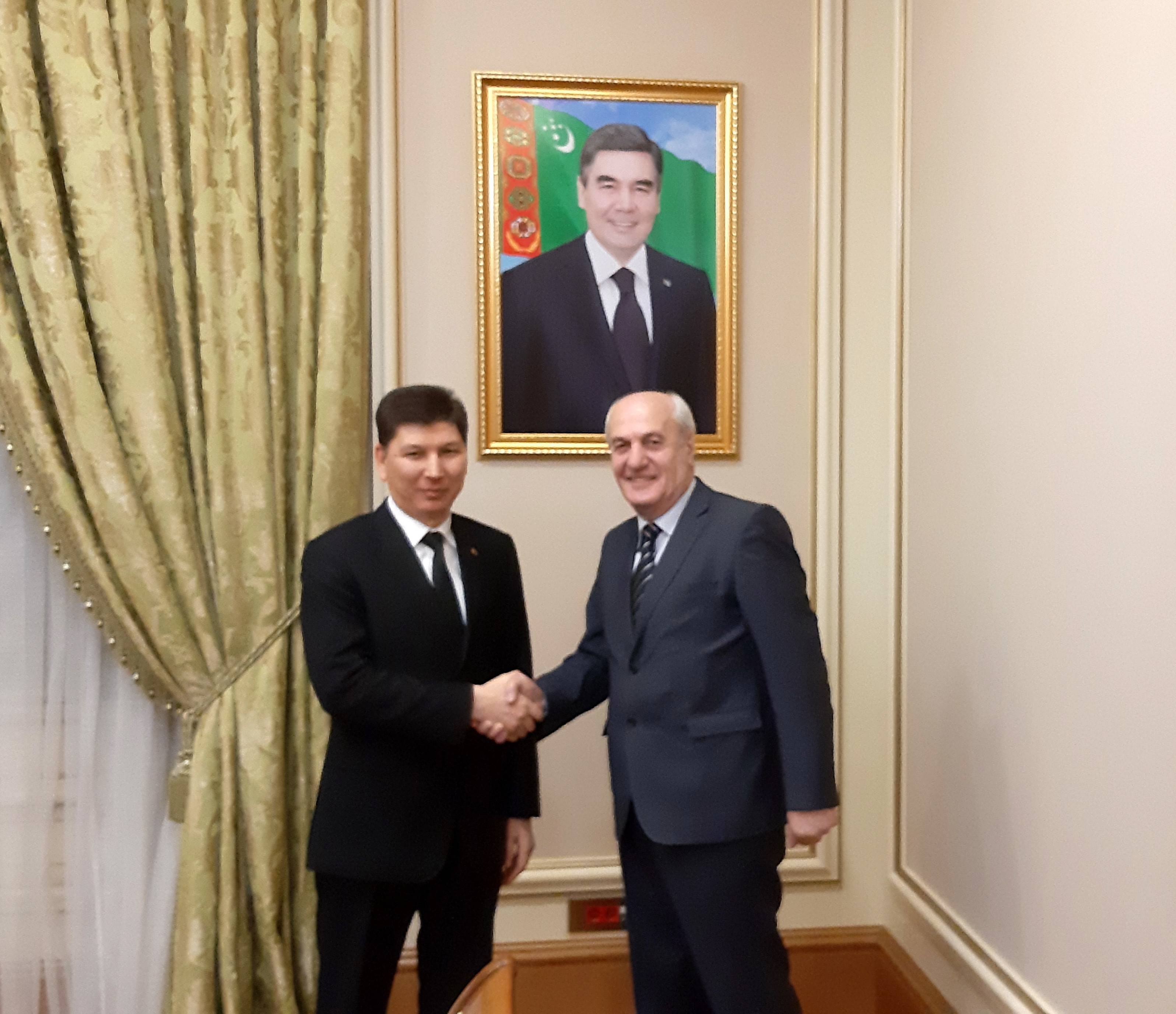 Քննարկվել է հայ-թուրքմենական առևտրատնտեսական հարաբերություններին առնչվող հարցերի լայն շրջանակ