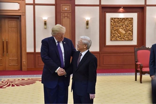 Թրամփը հանդիպել է Վիետնամի նախագահին