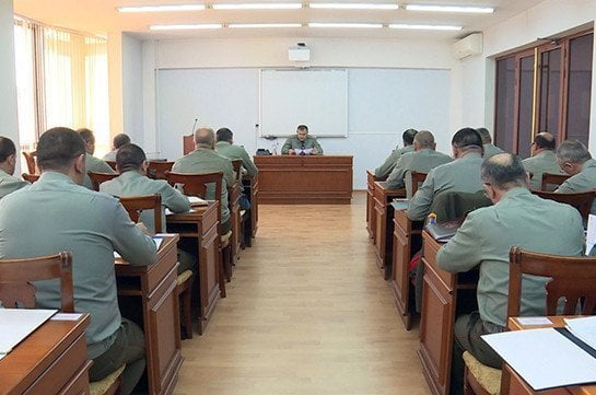 Անցկացվել է զինված ուժերի ղեկավար կազմի խորհրդակցություն