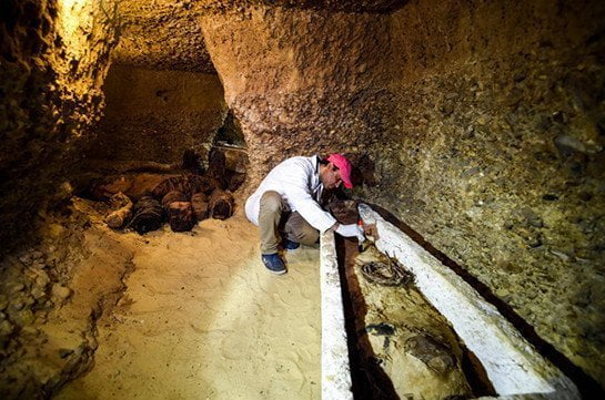 Եգիպտական բուրգի դամբարանում 13-ամյա աղջկա մնացորդներ են գտել