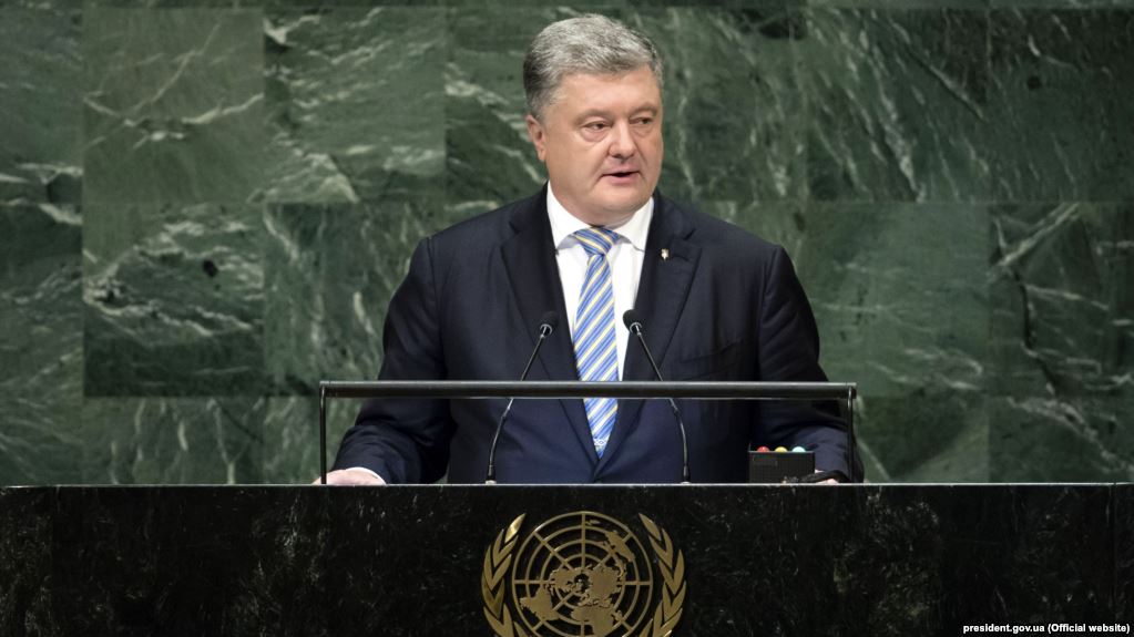 Պորոշենկոն ՄԱԿ-ին կոչ է արել խաղաղապահներ ուղարկել Դոնբաս