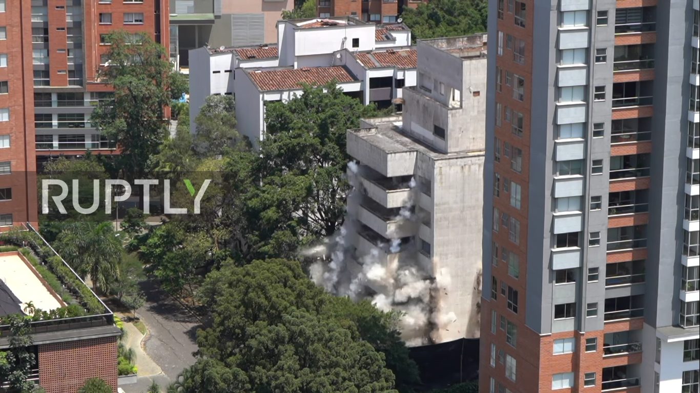 Կոլումբիայում պայթեցրել են նարկոբարոն Պաբլո Էսկոբարի տունը