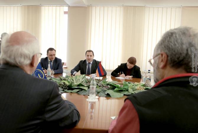 Պաշտպանության նախարարն ընդունել է ԵԽ Մարդու իրավունքների հարցերով գլխավոր տնօրենին