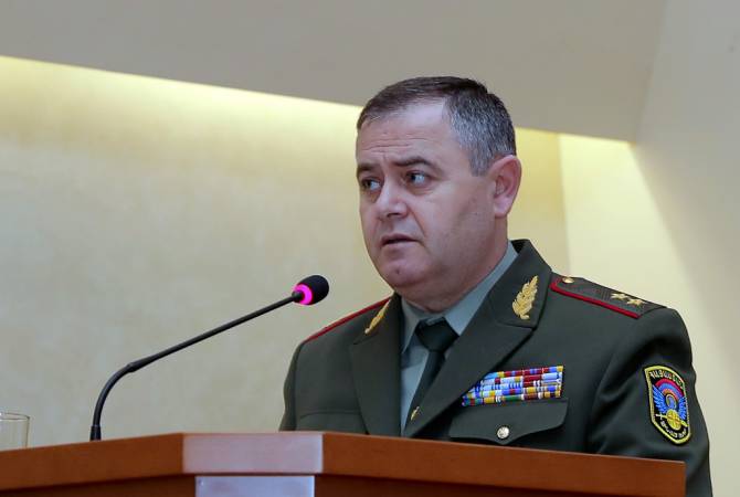 Արտակ Դավթյանը ՀՀ ԶՈՒ ղեկավար կազմի օպերատիվ հավաքի ժամանակ հանդես է եկել դասախոսությամբ