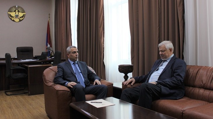 Արցախի ԱԳ նախարարն ընդունել է Անջեյ Կասպշիկին