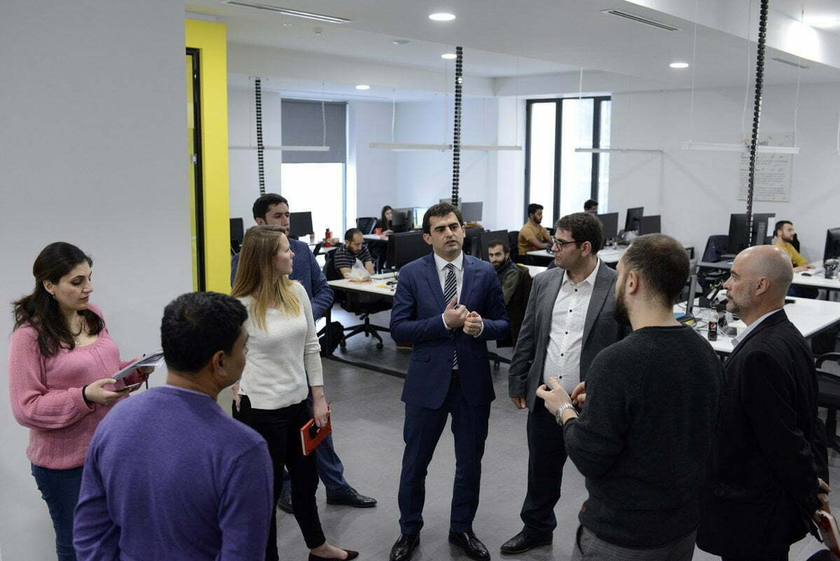 Նախարար Արշակյանը այցելել է «Վինեթի» ընկերության հայաստանյան մասնաճյուղ