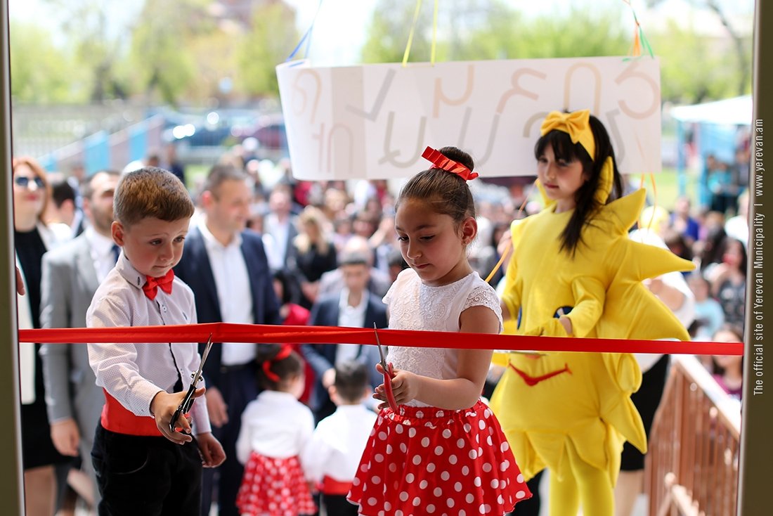 «Արևամանուկ» մանկապարտեզն իր դռներն է բացել նուբարաշենցի 132 երեխաների առաջ