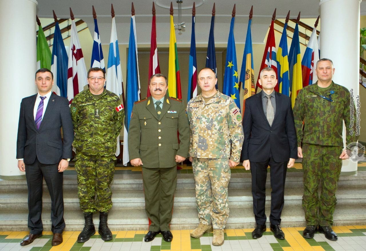 ՊՆ Հայկական պատվիրակությունը հյուրընկալվել է Բալթյան պաշտպանական քոլեջում