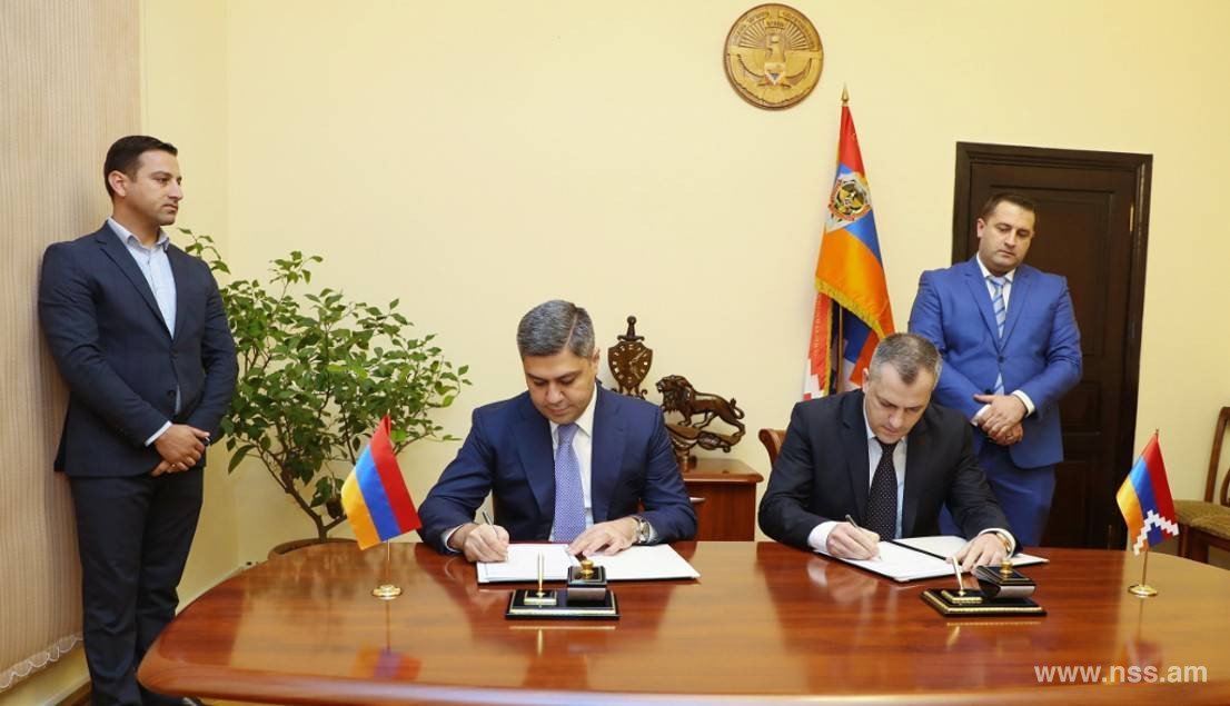 Փոխգործակցության համաձայնագիր Հայաստանի և Արցախի ազգային անվտանգության ծառայությունների միջև