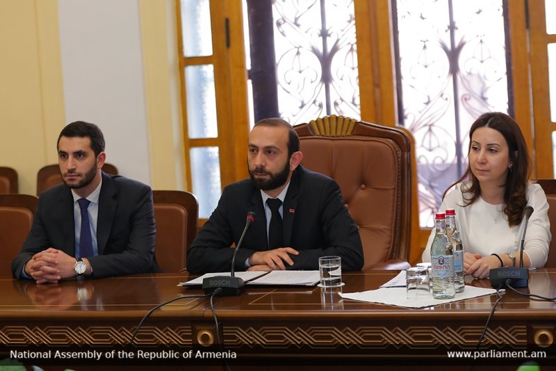 Արարատ Միրզոյանն ընդունել է Իտալիայի խորհրդարանական պատվիրակությանը