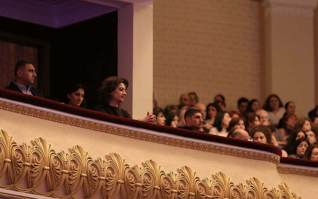 Աննա Հակոբյանը ներկա է գտնվել «Երևանյան հեռանկարներ» 20-րդ հոբելյանական փառատոնի բացման արարողությանը