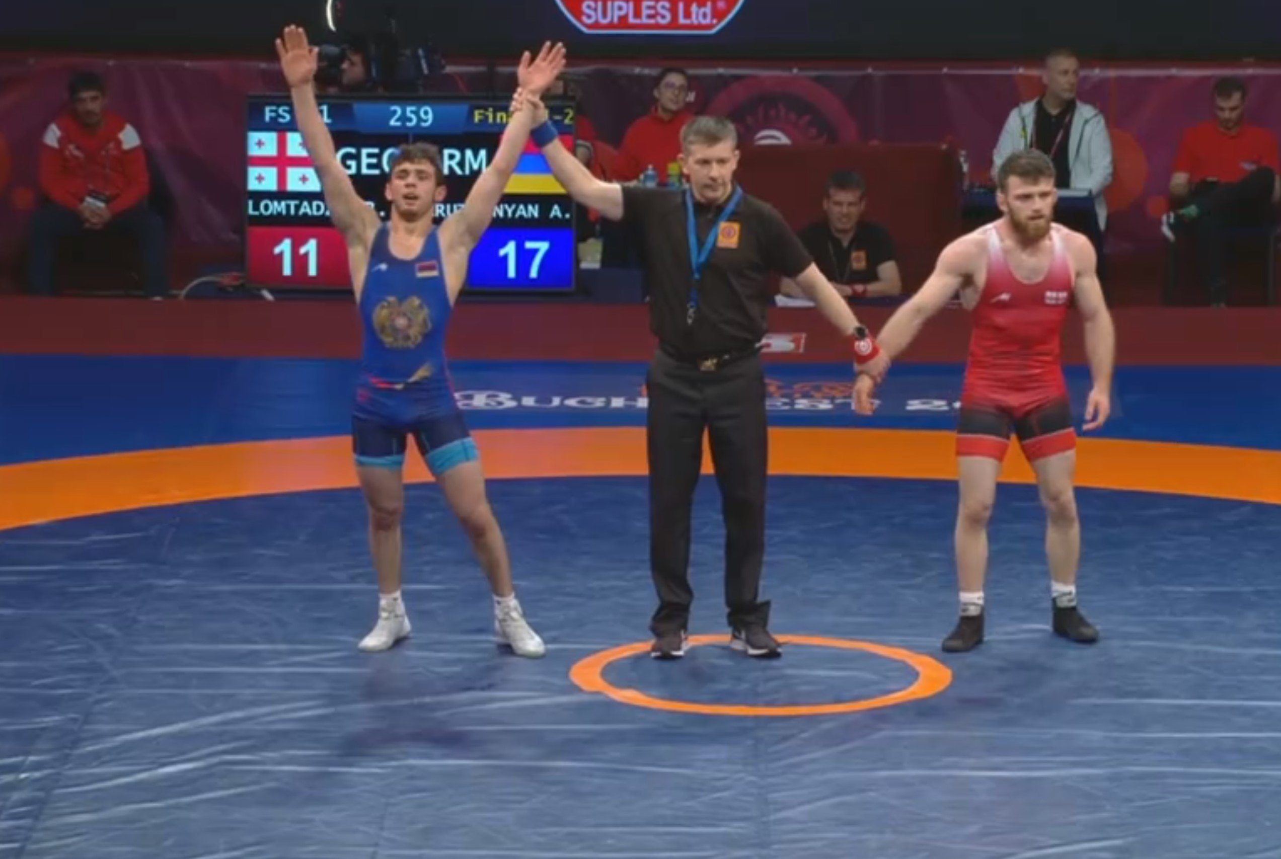 Հայ ըմբիշը դարձավ Եվրոպայի չեմպիոն