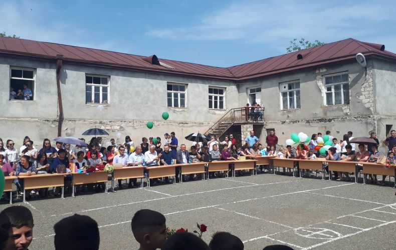 «Արարիչ» հիմնադրամը մարզական պարագաներ է նվիրել Խնուշինակի միջնակարգ դպրոցին