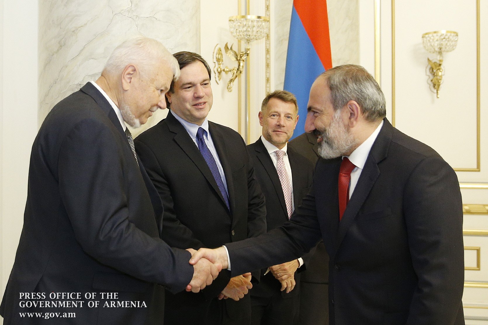 Վարչապետն ընդունել է ԵԱՀԿ Մինսկի խմբի համանախագահներին