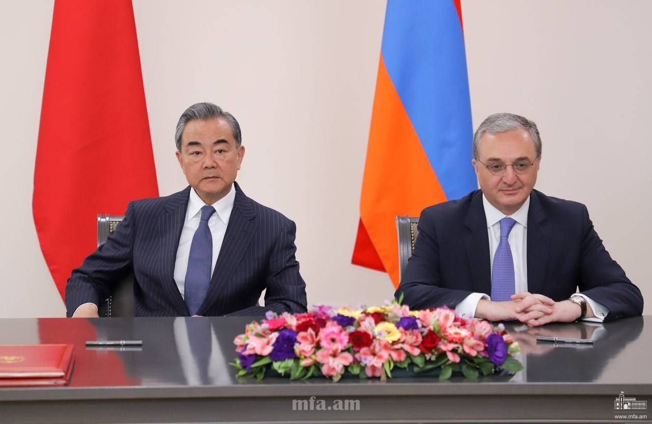 Զոհրաբ Մնացականյանի ու չինացի գործընկերոջ հանդիպման ամփոփում (ՏԵՍՆԱՅՈՒԹ)