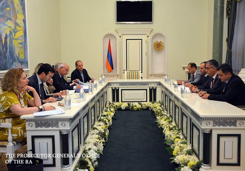 ՀՀ գլխավոր դատախազը ԵԽ պատվիրակության հետ քննարկել է Հայաստանում դատաիրավական ոլորտի բարեփոխումները