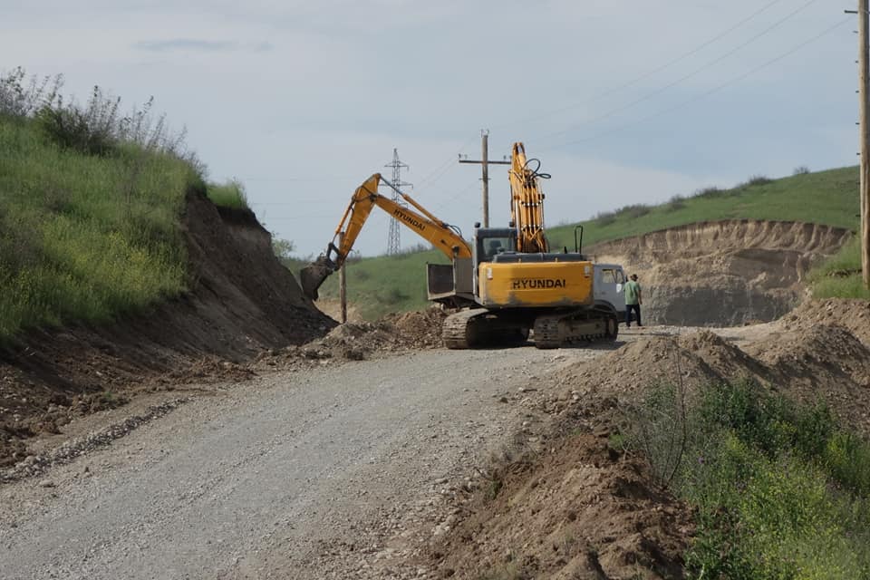 Մեկնարկել են Մատաղիս գյուղի ճանապարհի հիմնանորգման աշխատանքները