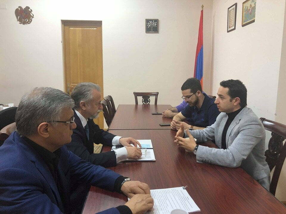 Քննարկեցինք Արթուր Ալեքսանյանի անվան մարզադպրոցի հիմնանորոգման տարբերակներ. Մխիթար Հայրապետյան