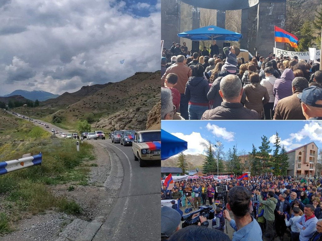 Ավտոերթ և հանրահավաք Ջերմուկում՝ հանուն Ամուլսարի փրկության