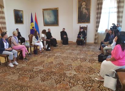 Գարեգին Բ-ն ԿԽ պատվիրակների հետ քննարկել է Ադրբեջանում ազատազրկված Կարեն Ղազարյանին հայրենիք վերադարձնելու հարցը